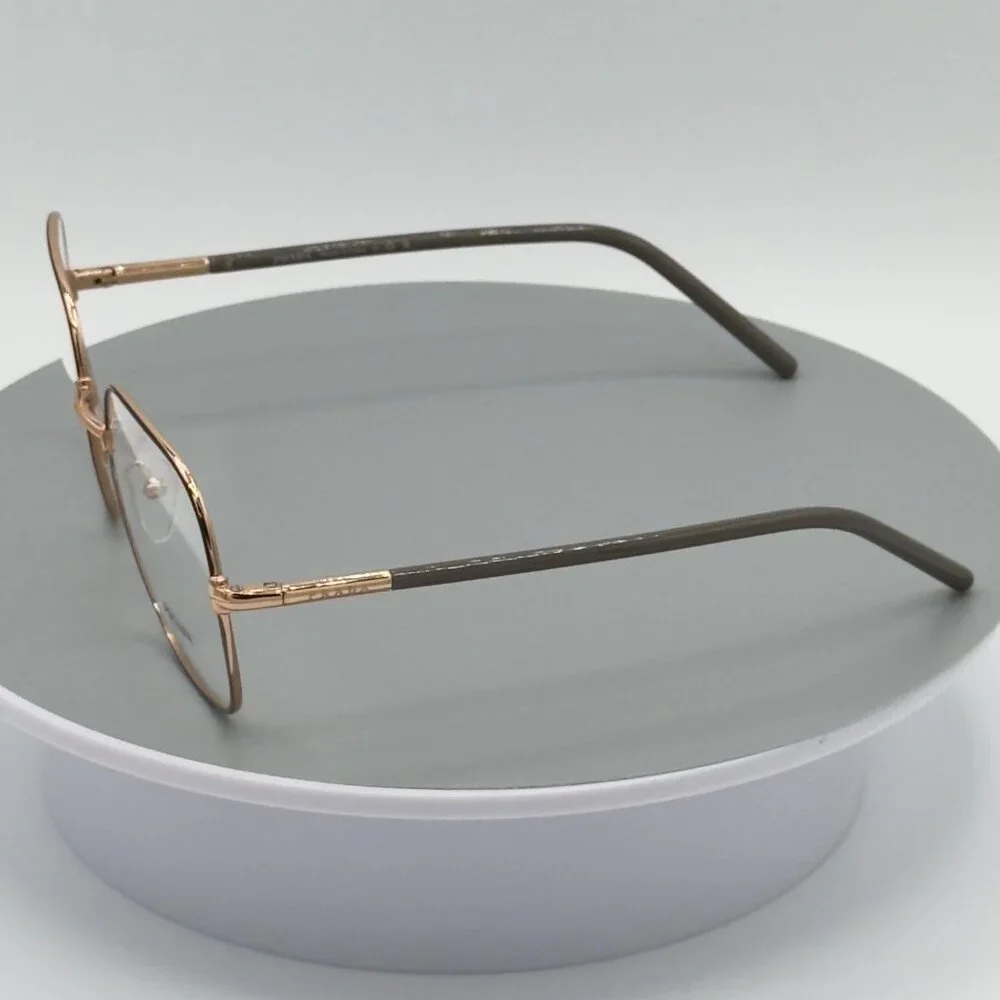 PRADA PR 56WV 02H1O1 Eyeglasses Frames Brown Beige 54-19-140
